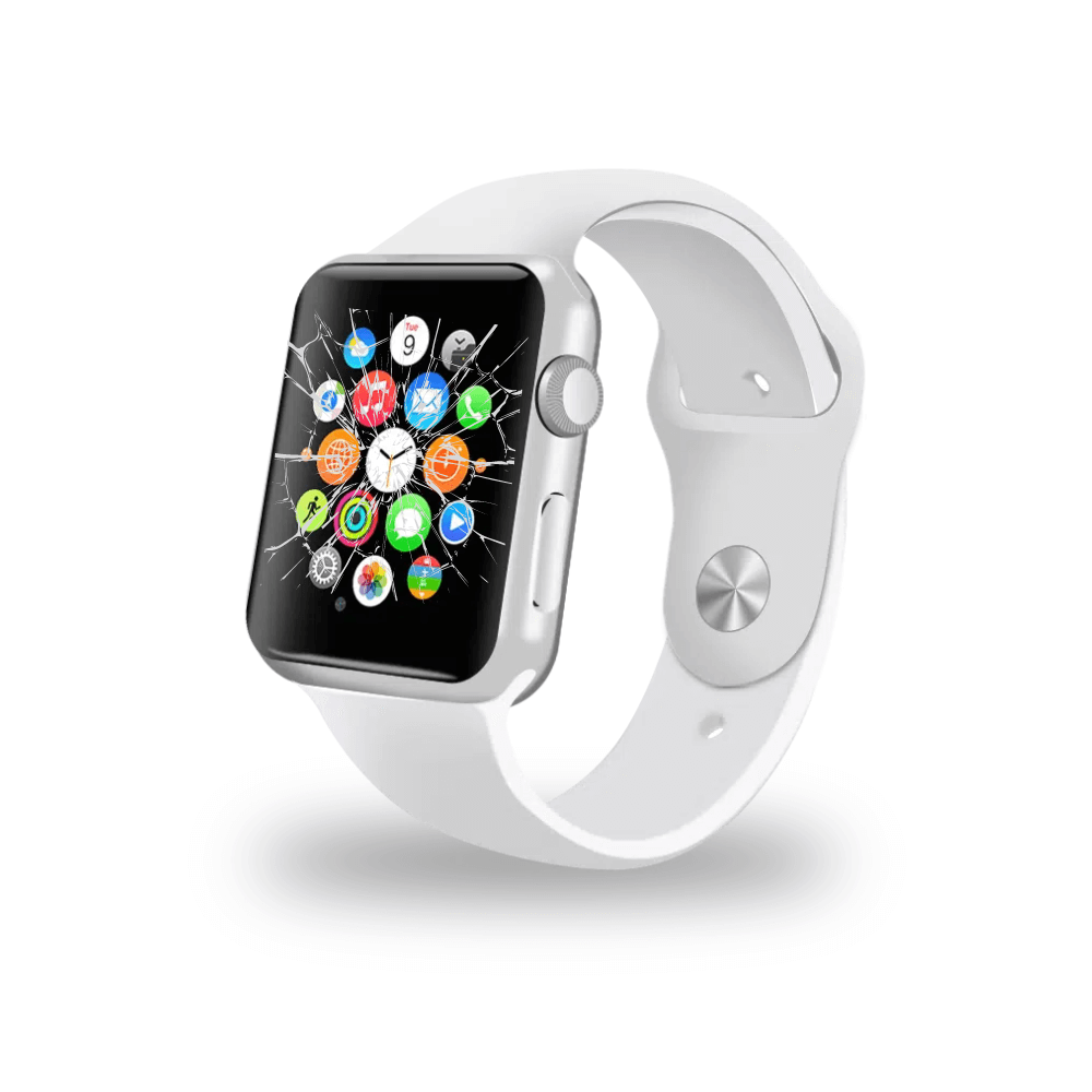 Apple Watch 2 42mm mit Glasschaden