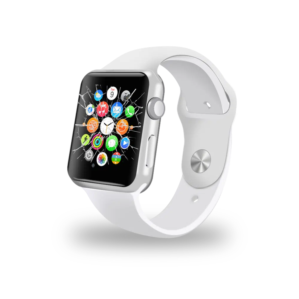 Apple Watch 1 42mm mit Glasschaden