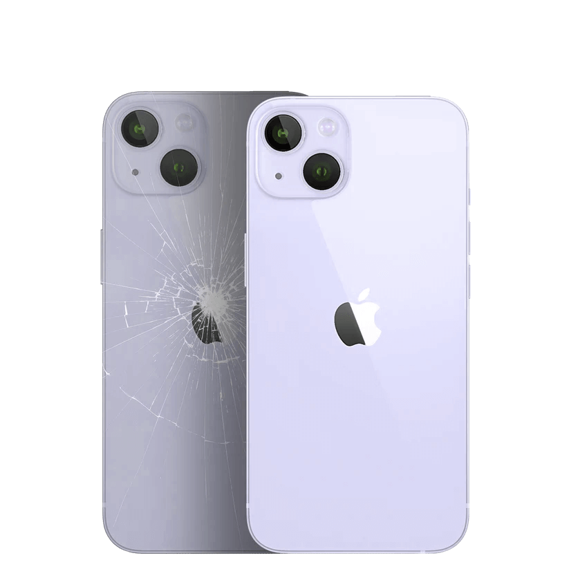 Apple iPhone 14 mit Rückseite kaputt
