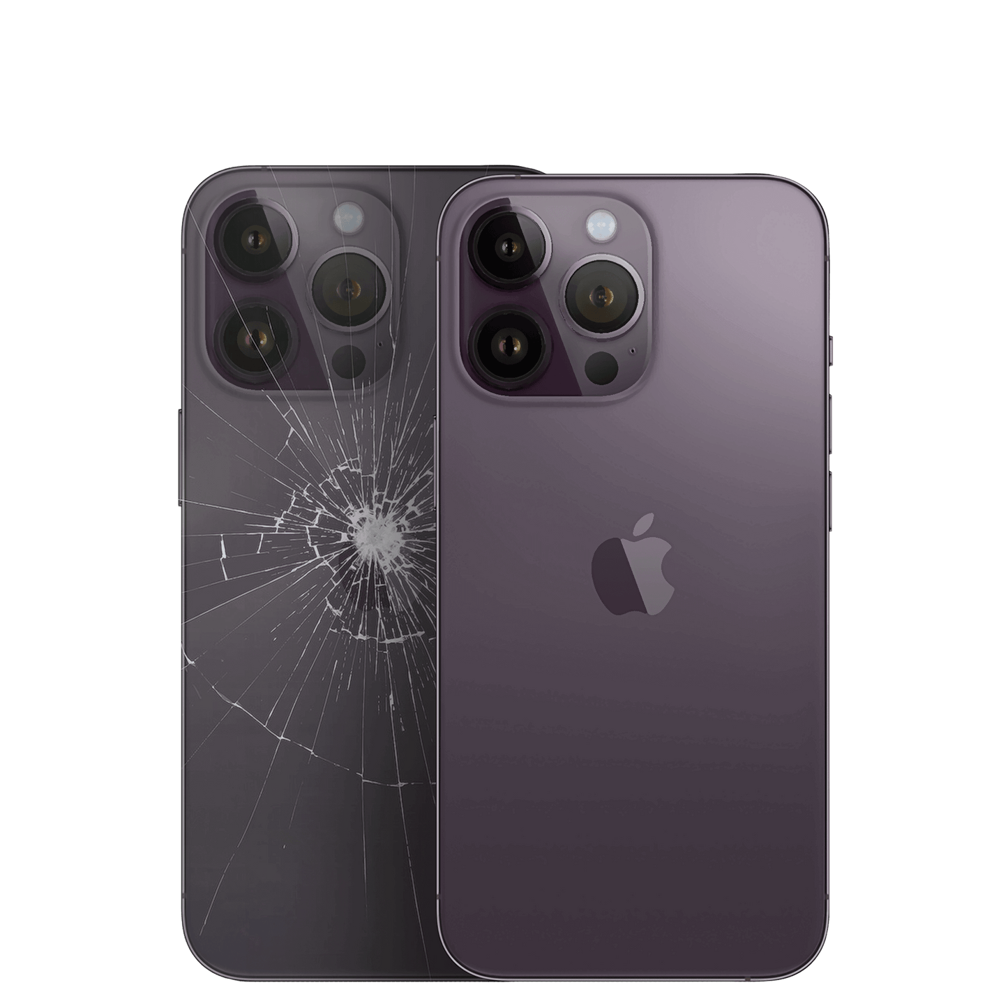 Apple iPhone 14 Pro Max mit Rückseite kaputt