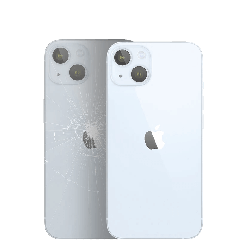 Apple iPhone 15 mit Rückseite kaputt