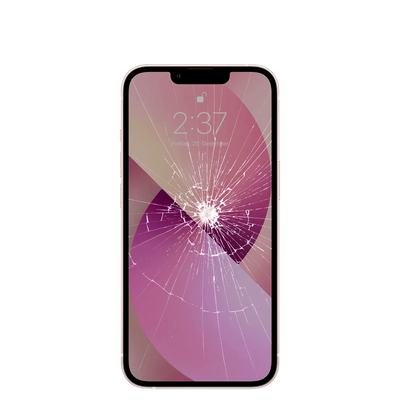 Apple iPhone 13 mit Glas kaputt