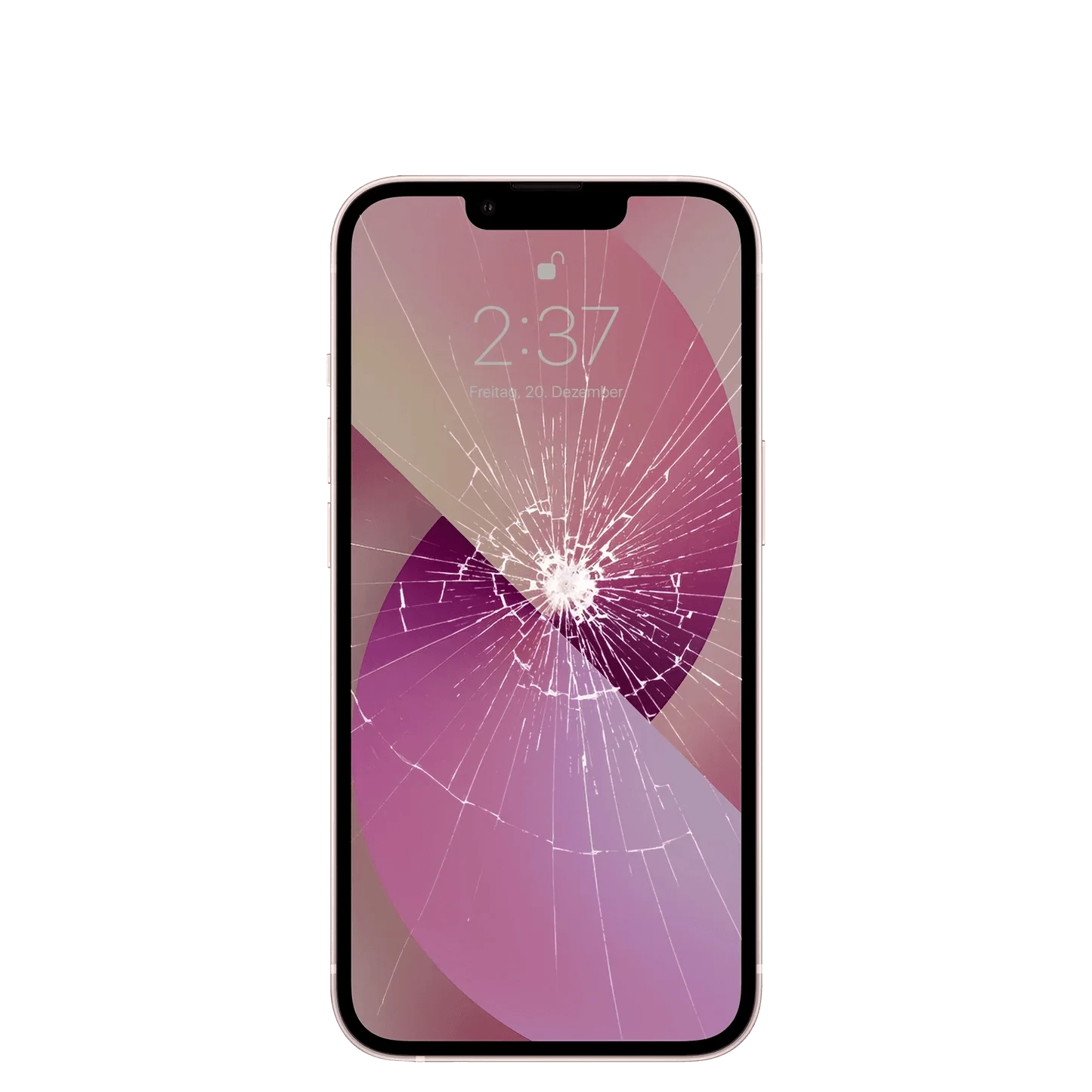 Apple iPhone 13 mini mit Glas kaputt
