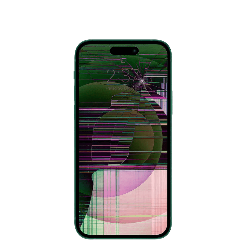 Apple iPhone 15 mit Display kaputt