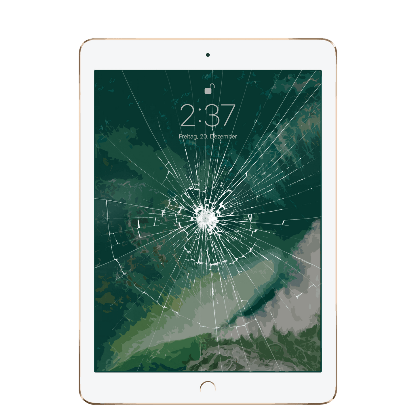 Apple iPad Pro der ersten Generation mit Glas kaputt