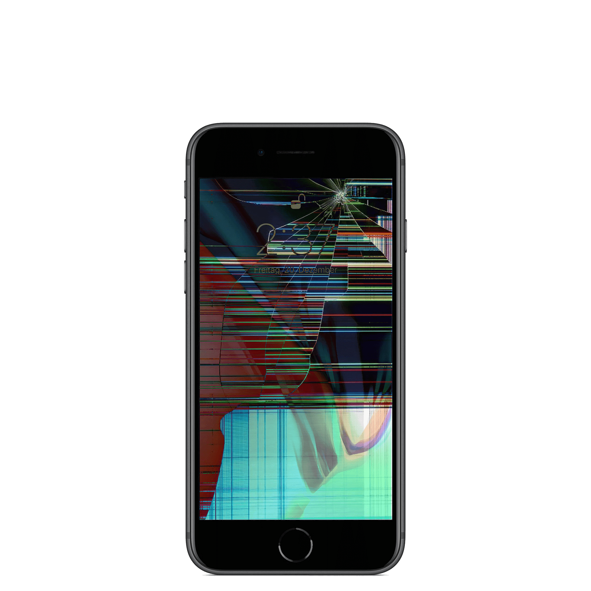 Apple iPhone SE (2020) mit Display kaputt